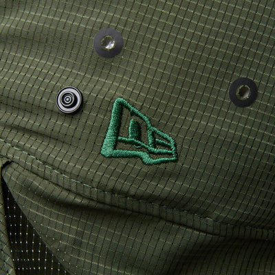 NEWERA ニューエラ ジェットキャップ サンシェード Tech Air Dot Air ダークグリーン 14392146