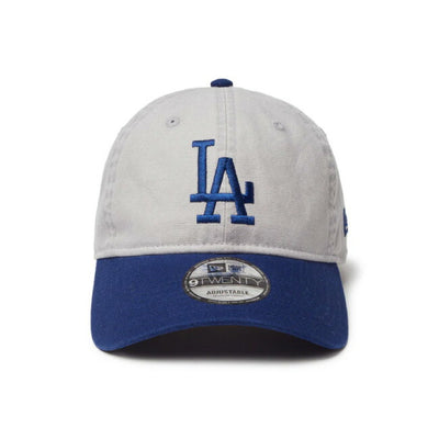 NEWERA ニューエラ 9TWENTY Washed Duck ロサンゼルス・ドジャース グレー ダークロイヤルバイザー 14388749