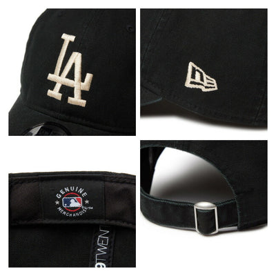 NEWERA ニューエラ 9TWENTY Washed Duck ロサンゼルス・ドジャース ブラック 14388750