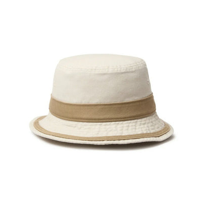NEWERA ニューエラ バケット01 Striped Band ストーン/ブリティッシュカーキ 14388532