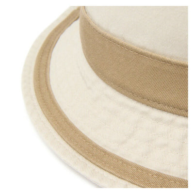 NEWERA ニューエラ バケット01 Striped Band ストーン/ブリティッシュカーキ 14388532