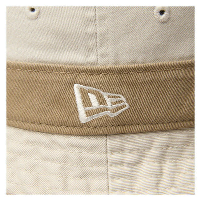 NEWERA ニューエラ バケット01 Striped Band ストーン/ブリティッシュカーキ 14388532