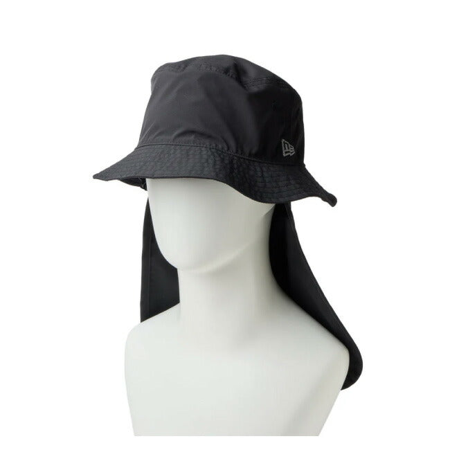 NEWERA ニューエラ バケット01 サンシェード パッカブル SOLOTEX×ECOPET ベーシック ブラック 14392174