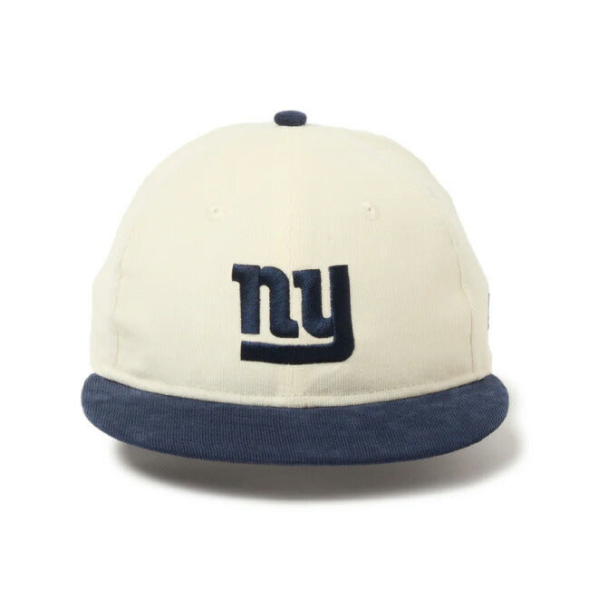 RC 9FIFTY Powered by GORO NAKATSUGAWA(MIN-NANO) ニューヨーク・ジャイアンツ コーデュロイ アイボリー ネイビーバイザー 14703358