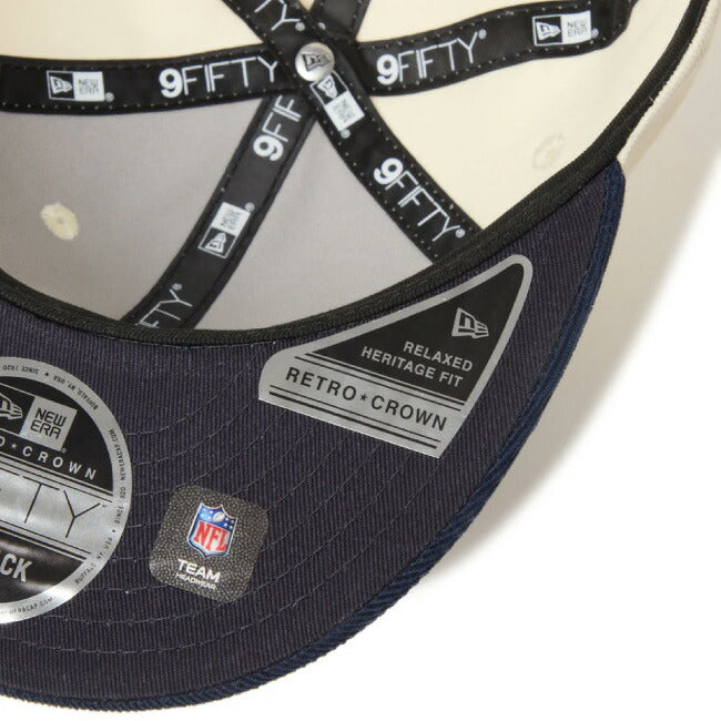 RC 9FIFTY Powered by GORO NAKATSUGAWA(MIN-NANO) ニューヨーク・ジャイアンツ コーデュロイ アイボリー ネイビーバイザー 14703358