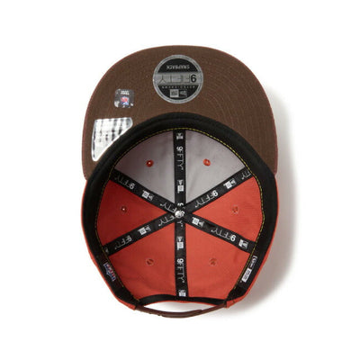 RC 9FIFTY Powered by GORO NAKATSUGAWA(MIN-NANO) ニューヨーク・ジャイアンツ コーデュロイ レンガ ブラウンバイザー 14703357