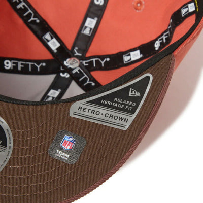 RC 9FIFTY Powered by GORO NAKATSUGAWA(MIN-NANO) ニューヨーク・ジャイアンツ コーデュロイ レンガ ブラウンバイザー 14703357