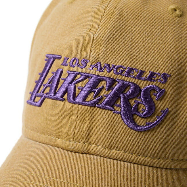 NEWERA ニューエラ 9TWENTY Los Angeles Pack イタリアンウォッシュ ロサンゼルス・レイカーズ イエロー 14668039