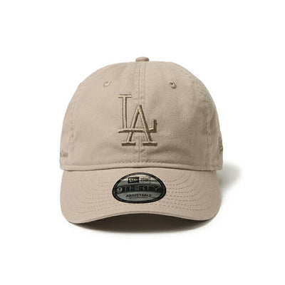 NEWERA ニューエラ 9THIRTY MLB Cooperstown Tonal Logo ロサンゼルス・ドジャース クーパーズタウン アッシュブラウン 14667945