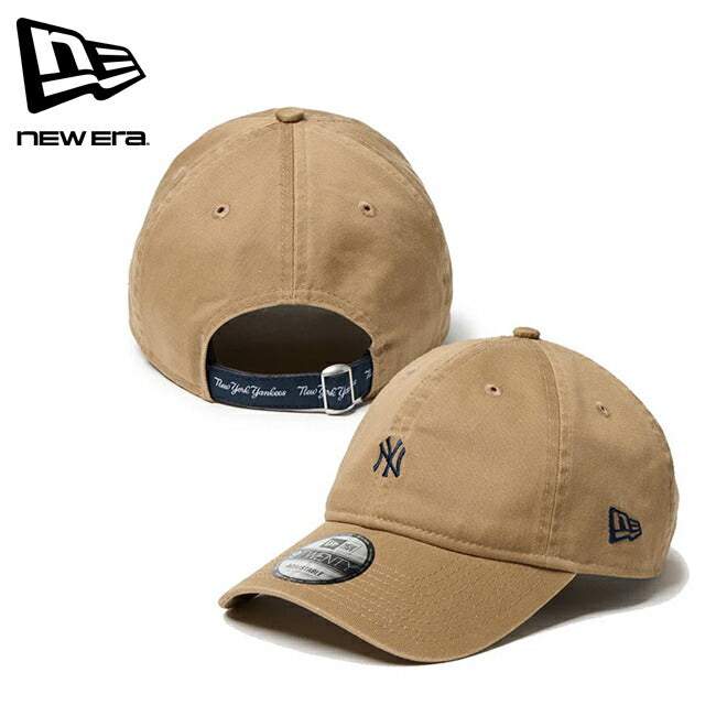 NEWERA ニューエラ 9TWENTY MLB Mini Logo ニューヨーク・ヤンキース カーキ 14668008