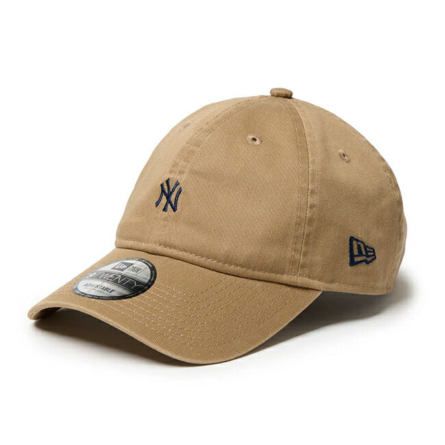 NEWERA ニューエラ 9TWENTY MLB Mini Logo ニューヨーク・ヤンキース カーキ 14668008
