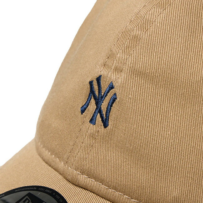 NEWERA ニューエラ 9TWENTY MLB Mini Logo ニューヨーク・ヤンキース カーキ 14668008