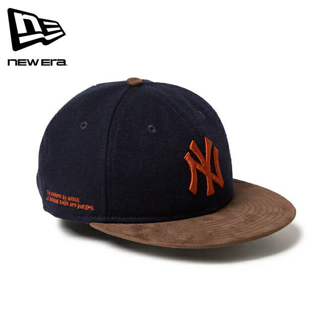 NEWERA ニューエラ RC 9FIFTY ニューヨーク・ヤンキース ネイビー ブラウンスウェードバイザー 14667631