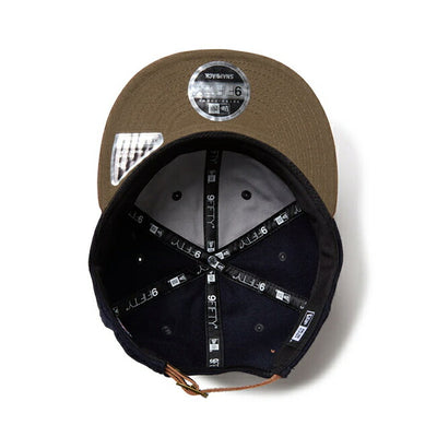 NEWERA ニューエラ RC 9FIFTY ニューヨーク・ヤンキース ネイビー ブラウンスウェードバイザー 14667631
