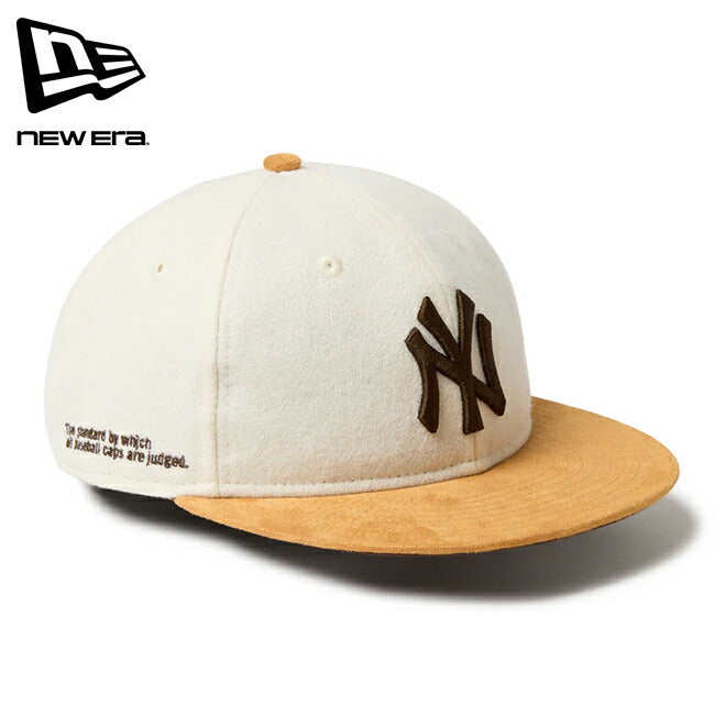 NEWERA ニューエラ RC 9FIFTY ニューヨーク・ヤンキース オフホワイト マスタードスウェードバイザー 14667630