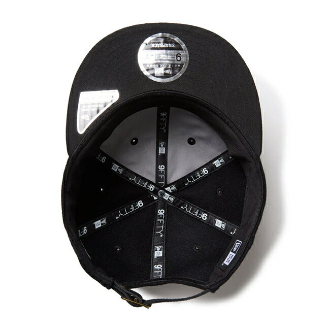 NEWERA ニューエラ RC 9FIFTY ロサンゼルス・ドジャース ブラック ブラックスウェードバイザー 14667633