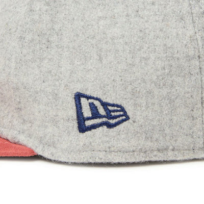 NEWERA ニューエラ RC 9FIFTY ロサンゼルス・ドジャース ライトグレー ピンクスウェードバイザー 14667632