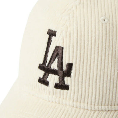 9TWENTY Corduroy コーデュロイ ロサンゼルス・ドジャース アイボリー