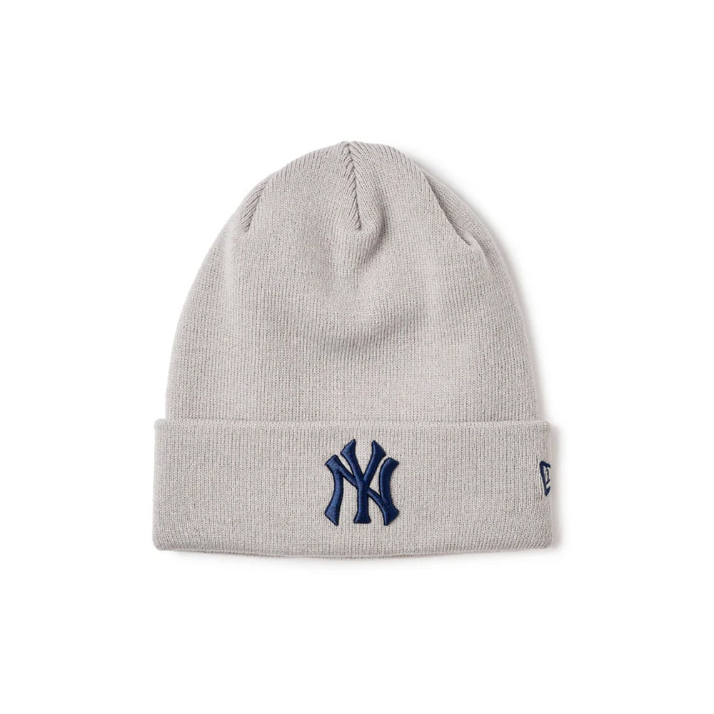 ベーシック カフニット MLB Team Logo ニューヨーク・ヤンキース ライトグレー