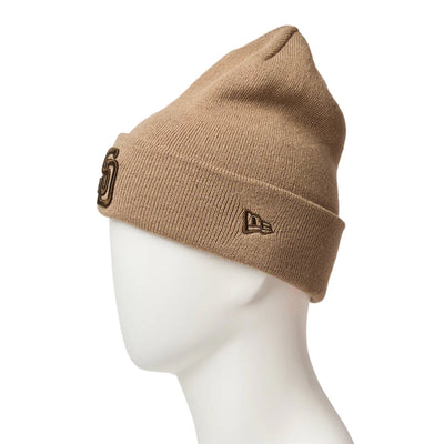 ベーシック カフニット MLB Team Logo サンディエゴ・パドレス ベージュ