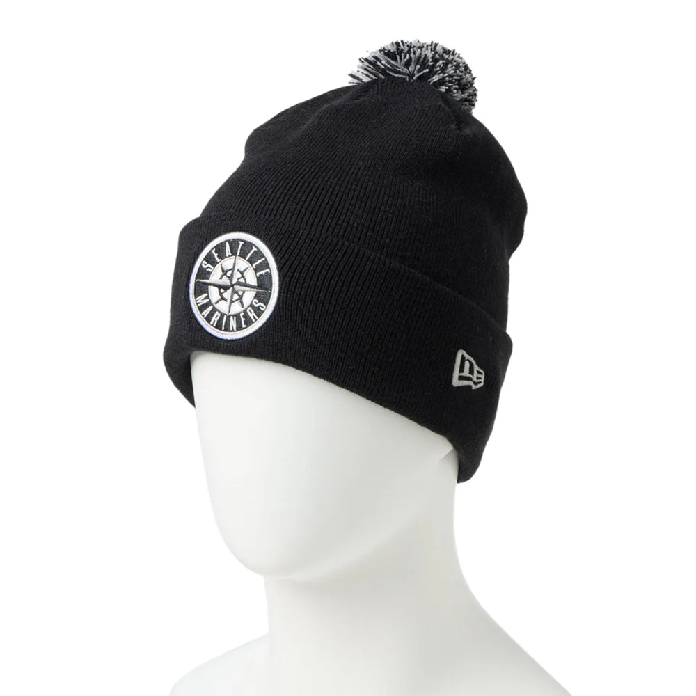 ポンポンニット シアトル・マリナーズ ブラック