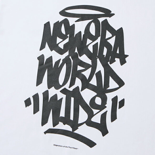 NEWERA ニューエラ 長袖 オーバーサイズド コットン Tシャツ Tagging ホワイト 14682689