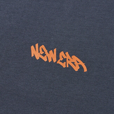 NEWERA ニューエラ 長袖 オーバーサイズド コットン Tシャツ Tagging スレートグレー 14682690