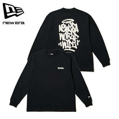 NEWERA ニューエラ LS OS CT TEE TAGGING BLK 252 14682691