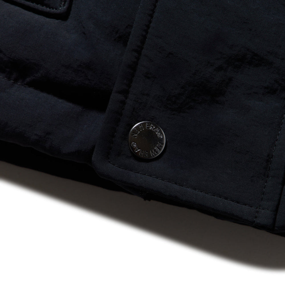 ダウンジャケット コーデュロイ コンビ ブラック 14682727