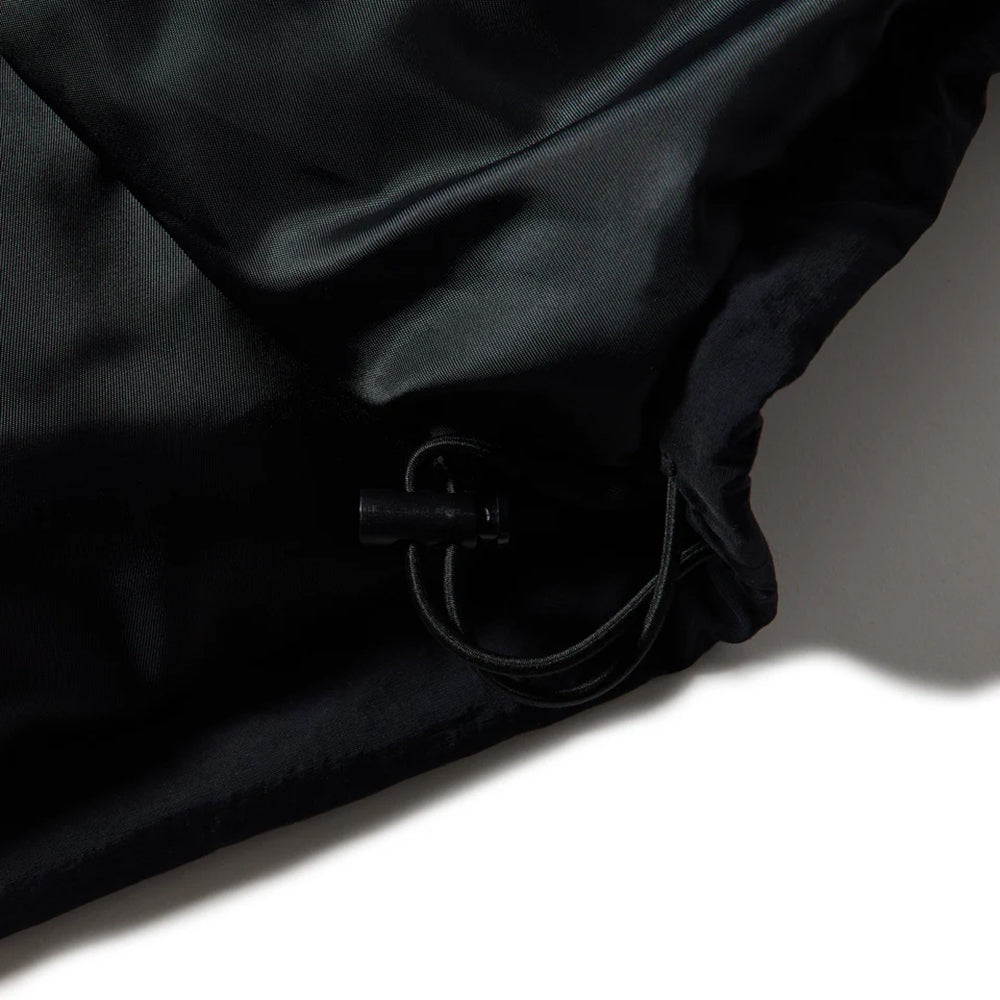 ダウンジャケット コーデュロイ コンビ ブラック 14682727