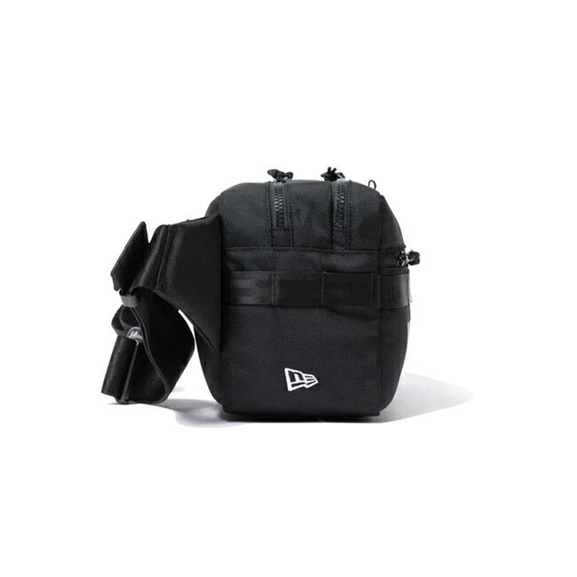 NEWERA ニューエラ スクエア ウエストバッグ 7L プリントロゴ ブラック 14521303
