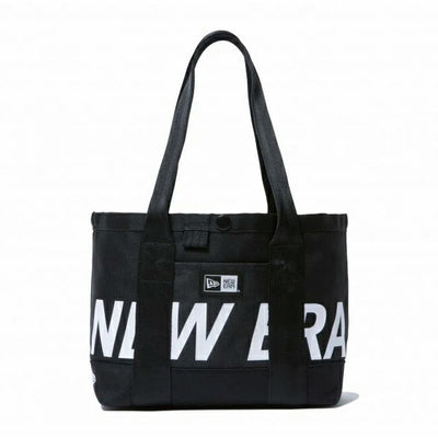 NEWERA ニューエラ トートバッグ ミニ 6L プリントロゴ ブラック×ホワイト 14521300