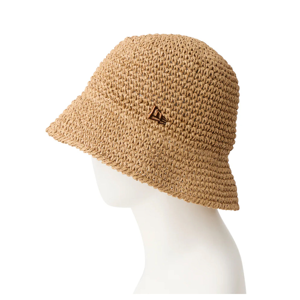 NEWERA - バケット01セーラーブリム Paper Crochet Hat ベージュ