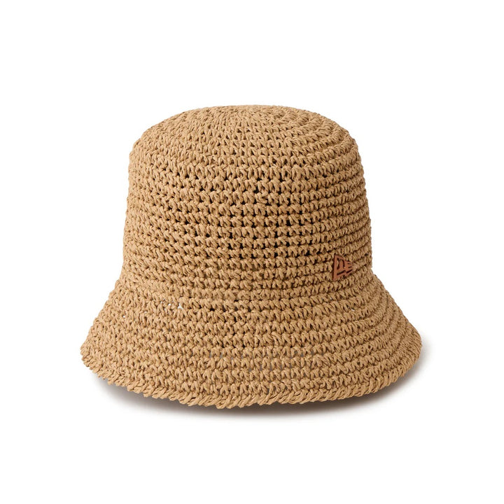 ブッチャープロダクツ DIXIE CAP セーラーハット ベージュ 7 1/2 NEWERA - バケット01セーラーブリム Paper Crochet Hat ベージュ