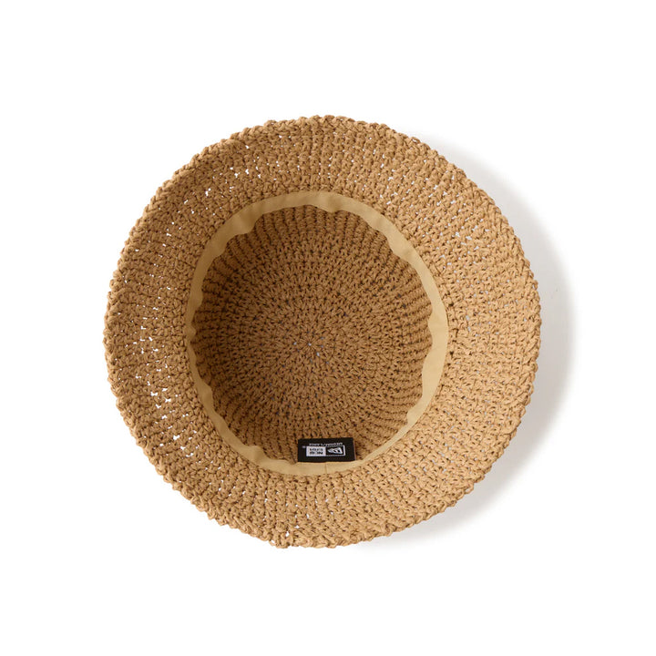 NEWERA - バケット01セーラーブリム Paper Crochet Hat ベージュ