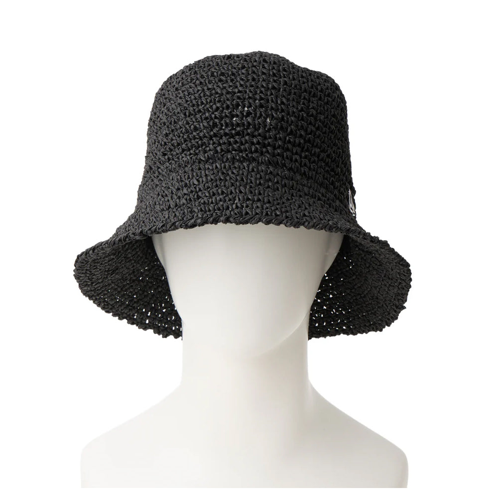 NEWERA - バケット01セーラーブリム Paper Crochet Hat ブラック