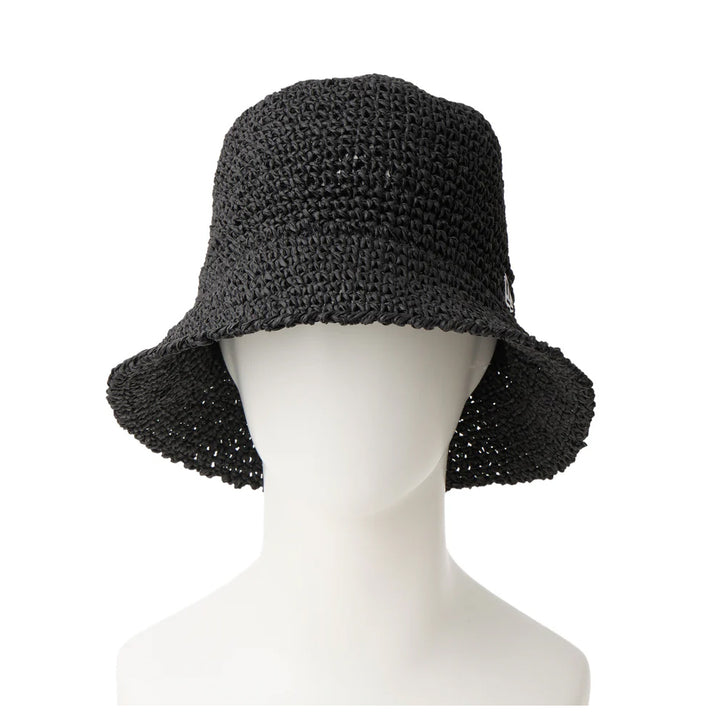 NEWERA - バケット01セーラーブリム Paper Crochet Hat ブラック