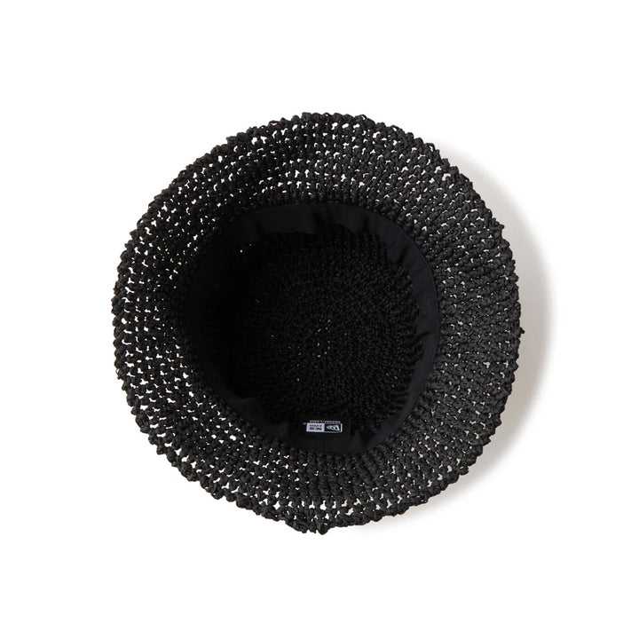 NEWERA - バケット01セーラーブリム Paper Crochet Hat ブラック