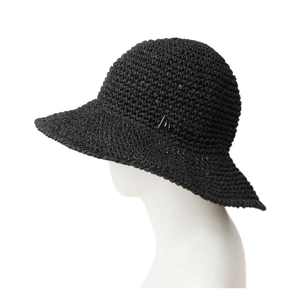NEWERA | アドベンチャーワイドブリム Paper Crochet Hat ブラック