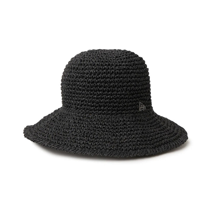 NEWERA | アドベンチャーワイドブリム Paper Crochet Hat ブラック