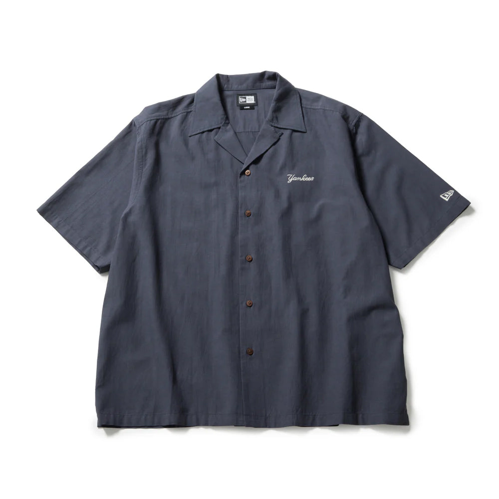 NEWERA | 半袖スーベニアシャツ ニューヨーク・ヤンキース ネイビー