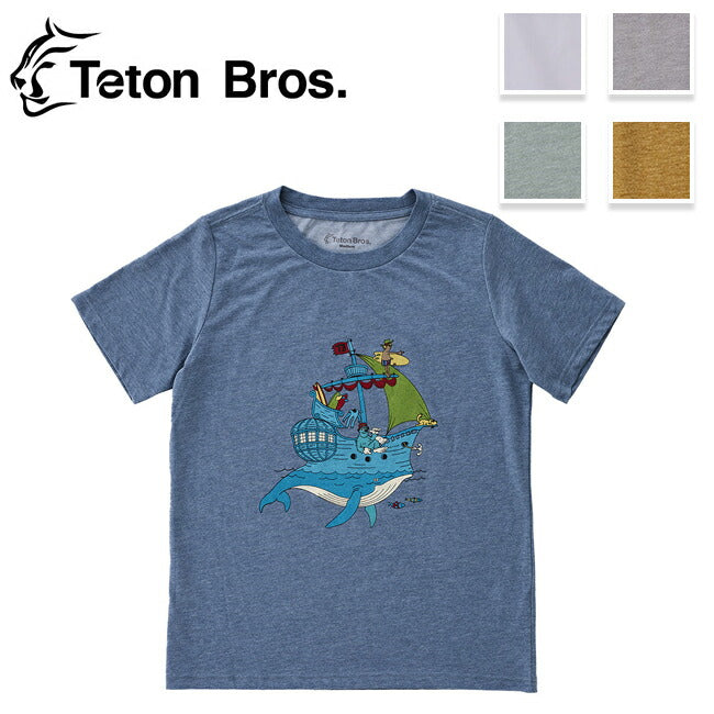 Teton Bros ティートンブロス Whale Ship Tee ホエールシップティー TB251-82