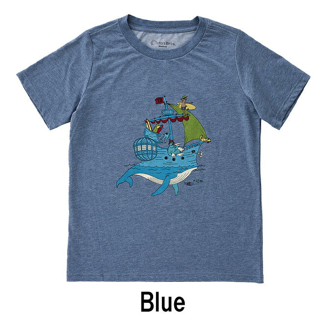 Teton Bros ティートンブロス Whale Ship Tee ホエールシップティー TB251-82