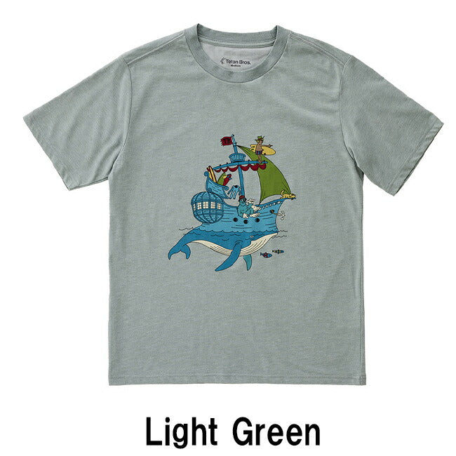Teton Bros ティートンブロス Whale Ship Tee ホエールシップティー TB251-82