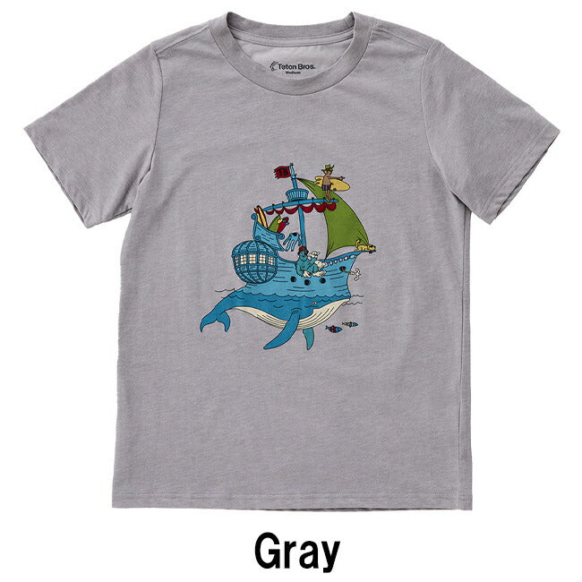 Teton Bros ティートンブロス Whale Ship Tee ホエールシップティー TB251-82