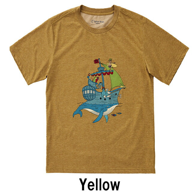 Teton Bros ティートンブロス Whale Ship Tee ホエールシップティー TB251-82
