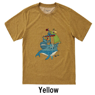 Teton Bros ティートンブロス Whale Ship Tee ホエールシップティー TB251-82