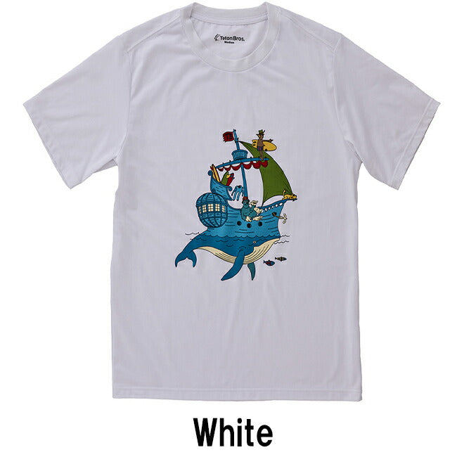 Teton Bros ティートンブロス Whale Ship Tee ホエールシップティー TB251-82