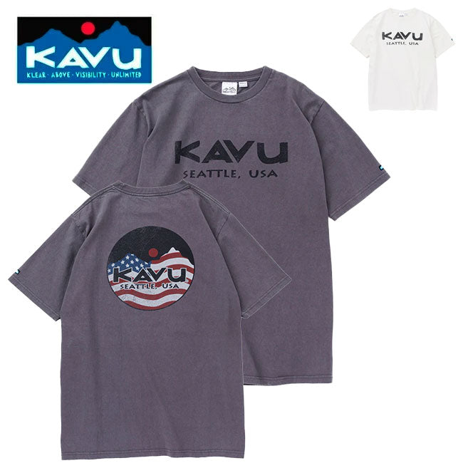 KAVU カブー USA Logo Tee USAロゴティー 19822218