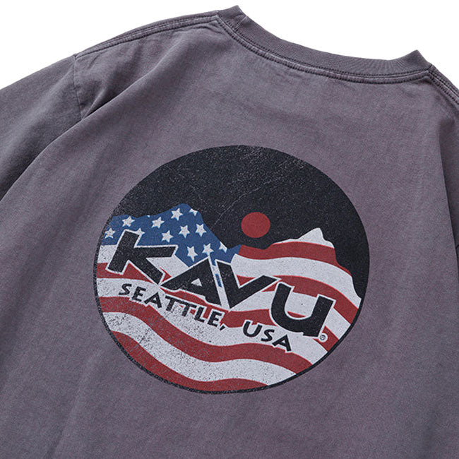 KAVU カブー USA Logo Tee USAロゴティー 19822218